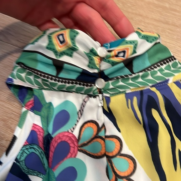 WAYWARD FANCIES Floral print crepe halter style dress Size 8/M - Picture 15 of 16